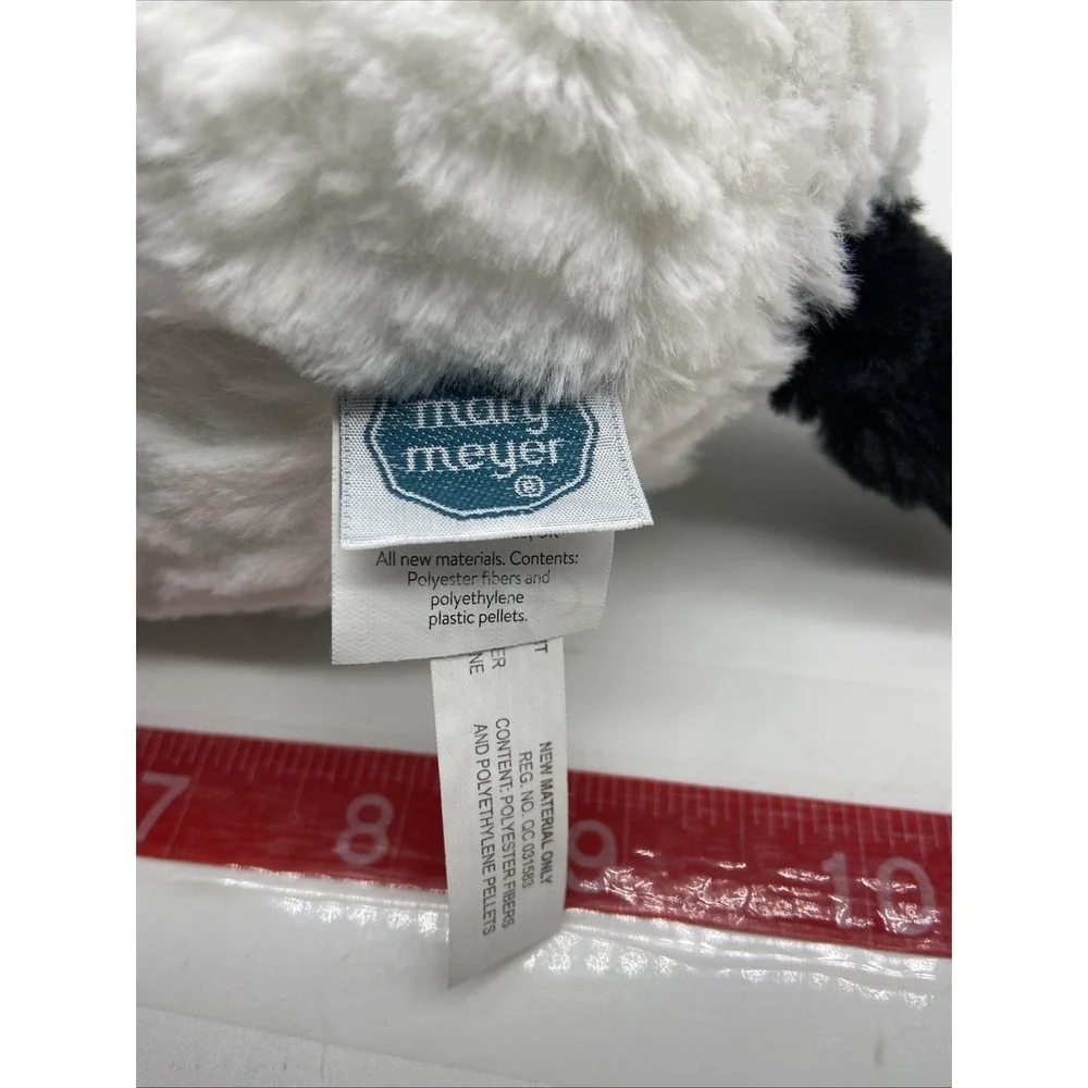 Mary Meyer Marshmallow Zoo Cow Plush Stuffed Animal Black White 13 inch 42540